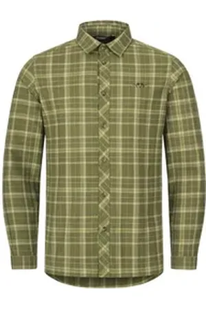 Blaser Langarmhemd Hemd HunTec TF 20 beige|grün L