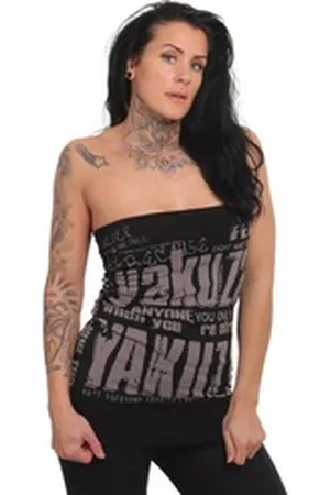 Yakuza Bandeautop Anyone schwarz 2XL