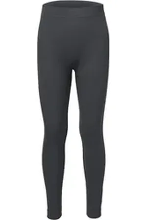 Ladeheid Funktionsunterhose Lange Unterhosen Kinder Jungen für Winter Sport Fußball LA40-259-TMPK (1-St) grau 146-152