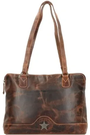 Billy The Kid Schultertasche Ranger, Leder braun