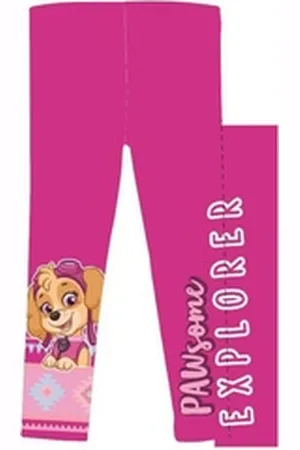 Paw Patrol Leggings Mädchen Leggings Mädchenhose Kinder rosa + pink Hosen Leggins Gr.92 98/104 110/116 122/128 rosa 92