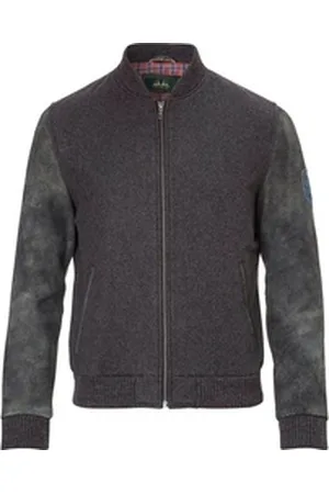 Wiesnkönig Trachtenjacke Blouson Jörn grau 58