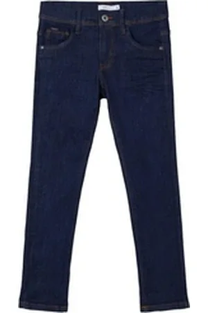NAME IT 5-Pocket-Jeans Jungen Baggy Fit Jeans aus Stretch-Denim blau 164