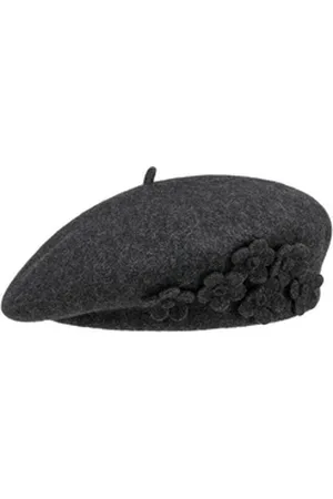 Barascon Baskenmütze (1-St) Damenbaske, Made in the EU schwarz