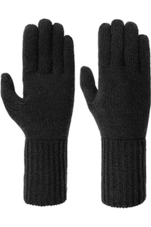 Seeberger Strickhandschuhe (1-St) Strickhandschuhe schwarz