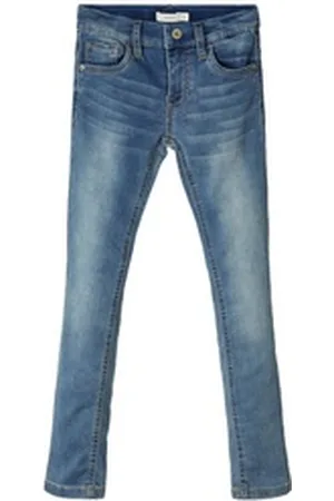 NAME IT Skinny-fit-Jeans Theo (1-tlg) blau 92