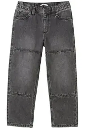 TOM TAILOR Loose-fit-Jeans Lockere Jeans grau 110