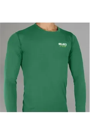 Select Thermounterhemd Kompressionsshirt langarm Kinder grün 164