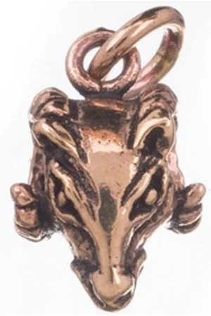 HOPLO Kettenanhänger Widderkopf Anhänger Bronze Anhänger Schmuck - Sonstige Tiere - 10x20mm