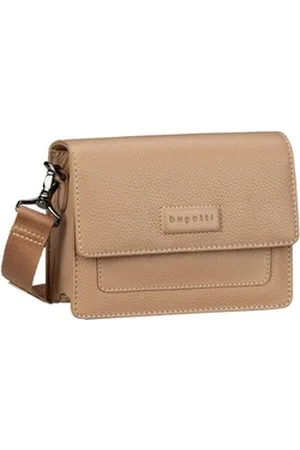 Bugatti Umhängetasche Elsa Cross Shoulderbag Small, Umhängetasche klein beige