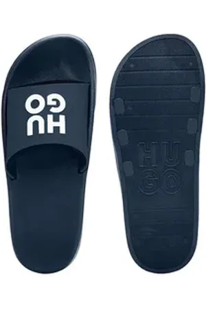 HUGO BOSS Nil Slid Badepantolette mit weichem Textil-Innenfutter EUR 43
