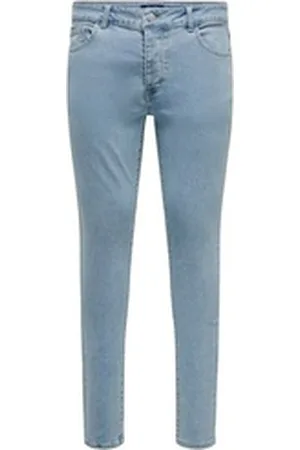 Only & Sons Skinny-fit-Jeans WARP (1-tlg) blau|braun 30