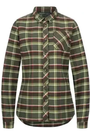 Blaser Langarmbluse Bluse Charlotte grün|rot 42