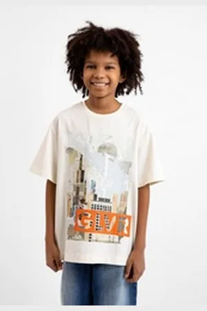 Gulliver T-Shirt mit Frontdruck beige 140