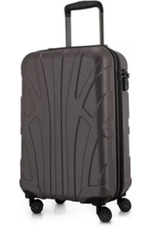 SUITLINE Handgepäckkoffer S1, 4 Rollen, Trolley 55x35x20 cm Bordgepäck Koffer Doppelrollen 34 L