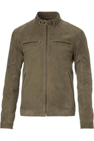 Wiesnkönig Outdoorjacke Ledersakko Sebastian grün 48