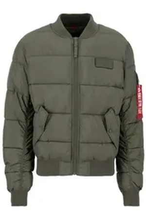 Alpha Industries Bomberjacke Men - Bomber Jackets MA-1 Puffer Bomber grün XL