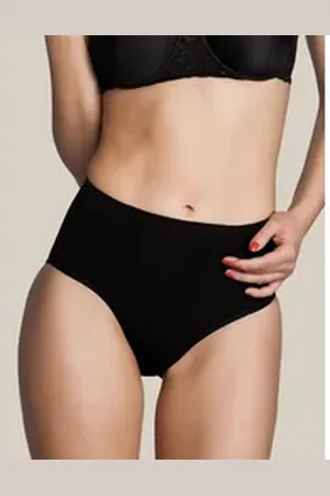 Miss Perfect Miederslip 34810 Figurformender Bauchweg Shapewear Slip in Größe S-3XL (38-48) schwarz S (38)