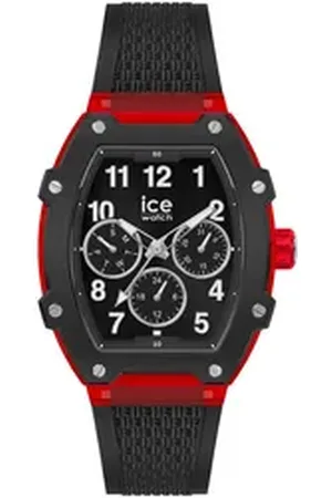 Ice-Watch Multifunktionsuhr ICE boliday - Men - Plastic - Medium - MT 023316, Armbanduhr, Quarzuhr, Herrenuhr, Silikonarmband, Datum schwarz