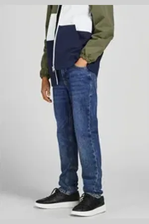 JACK & JONES Junior Regular-fit-Jeans JJICLARK JJORIGINAL MF 123 NOOS JNR blau 164