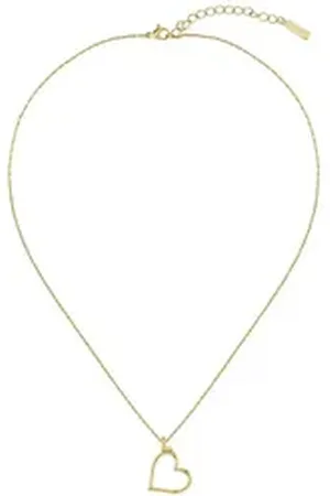 Lacoste Kette mit Anhänger Schmuck Edelstahl Halsschmuck Halskette Fantasie VOLTE gelb|goldfarben