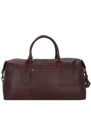 Burkely Reisetasche Antique Avery, Leder braun
