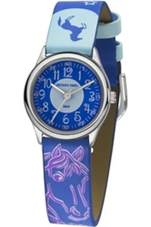 JACQUES FAREL Quarzuhr HCC 338 blau