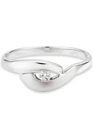 Bruno Banani Fingerring Schmuck Geschenk Silber 925 Damenring, mit Zirkonia (synth) silberfarben 53