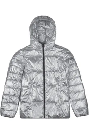 Champion Winterjacke Damen Winterjacke Hooded 113422 grau|silberfarben L