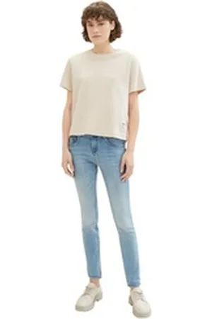 TOM TAILOR Relax-fit-Jeans TAPERED RELAXED mit Stretch blau 27W / 30L