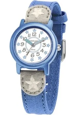 JACQUES FAREL Quarzuhr ORG 01STA blau