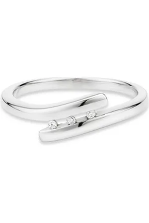 Bruno Banani Fingerring Schmuck Geschenk Silber 925 Damenring, mit Zirkonia (synth) silberfarben 56