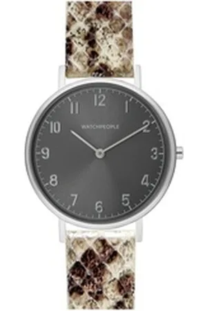 Watchpeople Quarzuhr Numbers Python WP 070-03, flach, easy release Band