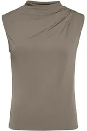 Only & Sons Shirttop - Shirt - Top - Ärmelloses Top - PCMADISON SL DRAPED TOP NOOS BC grau XS
