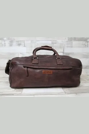 Greenburry Kulturbeutel SN GBVT-washed Travelbag coffee