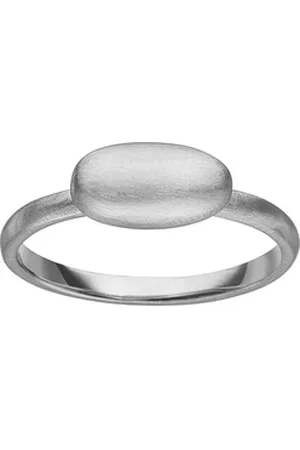 M&M Fingerring Ring Damen silber / gold Best Basics (1-tlg), deutsche Qualität, inkl. edles Schmucketui silberfarben 54