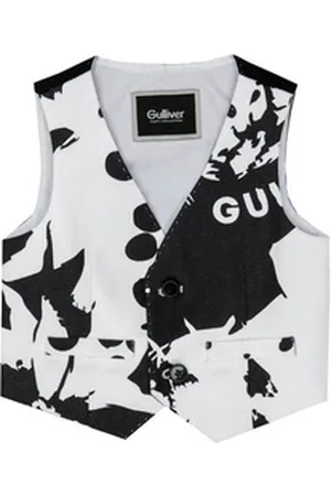 Gulliver Softshellweste mit außergewöhnlichem Print schwarz 80