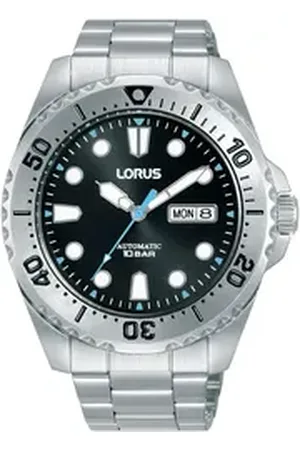Lorus Watches LORUS Automatikuhr Sports RL471BX9, Armbanduhr, Herrenuhr, Mechanische Uhr, Edelstahlarmband, analog silberfarben