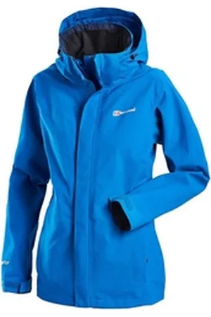 Berghaus Regenjacke Wasser- und winddichtes sowie atmungsaktives GORE-TEX-Gewebe blau 44