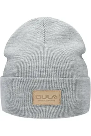 Bula Beanie (1-St) im sportlichen Design grau