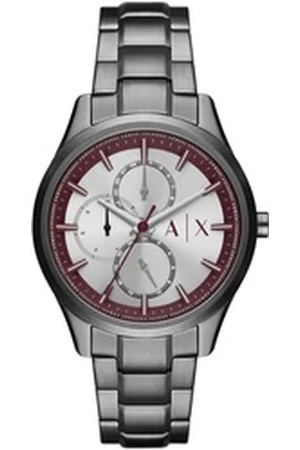 Giorgio Armani ARMANI EXCHANGE Multifunktionsuhr AX1877, Quarzuhr, Armbanduhr, Herrenuhr, analog, Edelstahlarmband grau