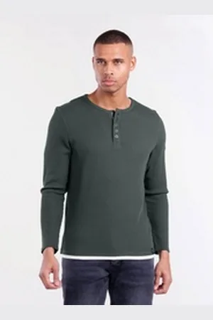 Key Largo Sweatjacke MSW SANDRO button grün M