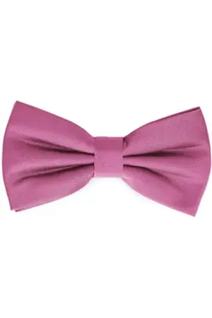 Ladeheid Fliege Elegante Herren Fliege - Hochwertig Matt Verstellbar BMM (12cm x 6cm) rosa
