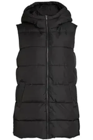 VILA Steppweste Damen Steppweste VITATE (1-tlg) schwarz 34