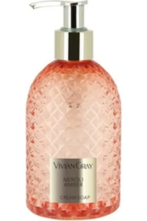 Vivian Gray Flüssigseife Seifenspender mit Creme Seife Neroli & Amber orange