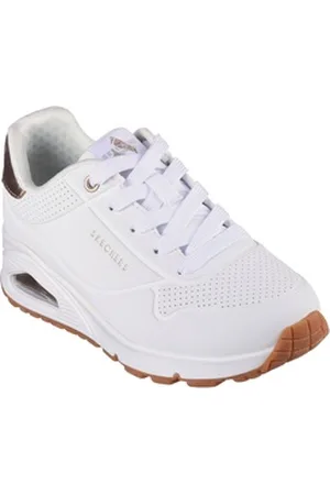 Skechers ESS - STREET GIRLS Sneaker, Freizeitschuh mit gepolster.Schaftrand, Größenschablone zum Download weiß 30 EU