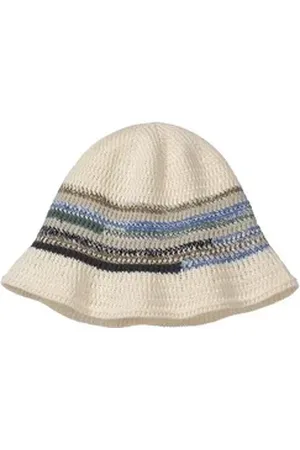 hessnatur Strickmütze Betterrecycling Mouliné aus reiner Bio-Baumwolle (1-St) lila