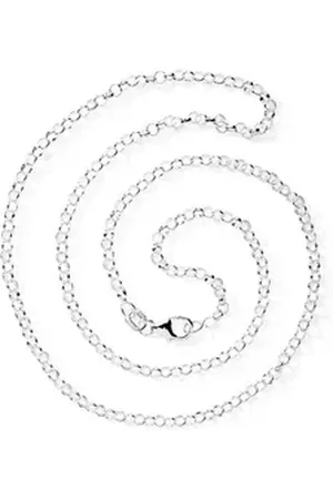 HEARTBREAKER Kette ohne Anhänger Erbskette Silber rhodiniert 0,2 mm dick HB 245 BE RH