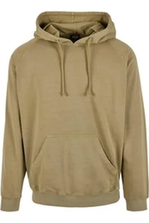 Urban classics Sweatshirt Herren Overdyed Hoody (1-tlg) grün L