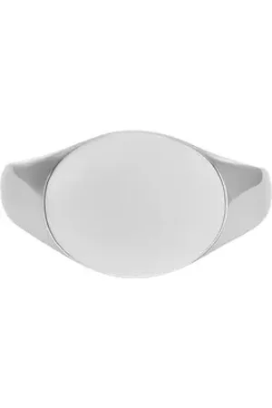 Fossil Fingerring Unisex-Herrenring Edelstahl silberfarben 68